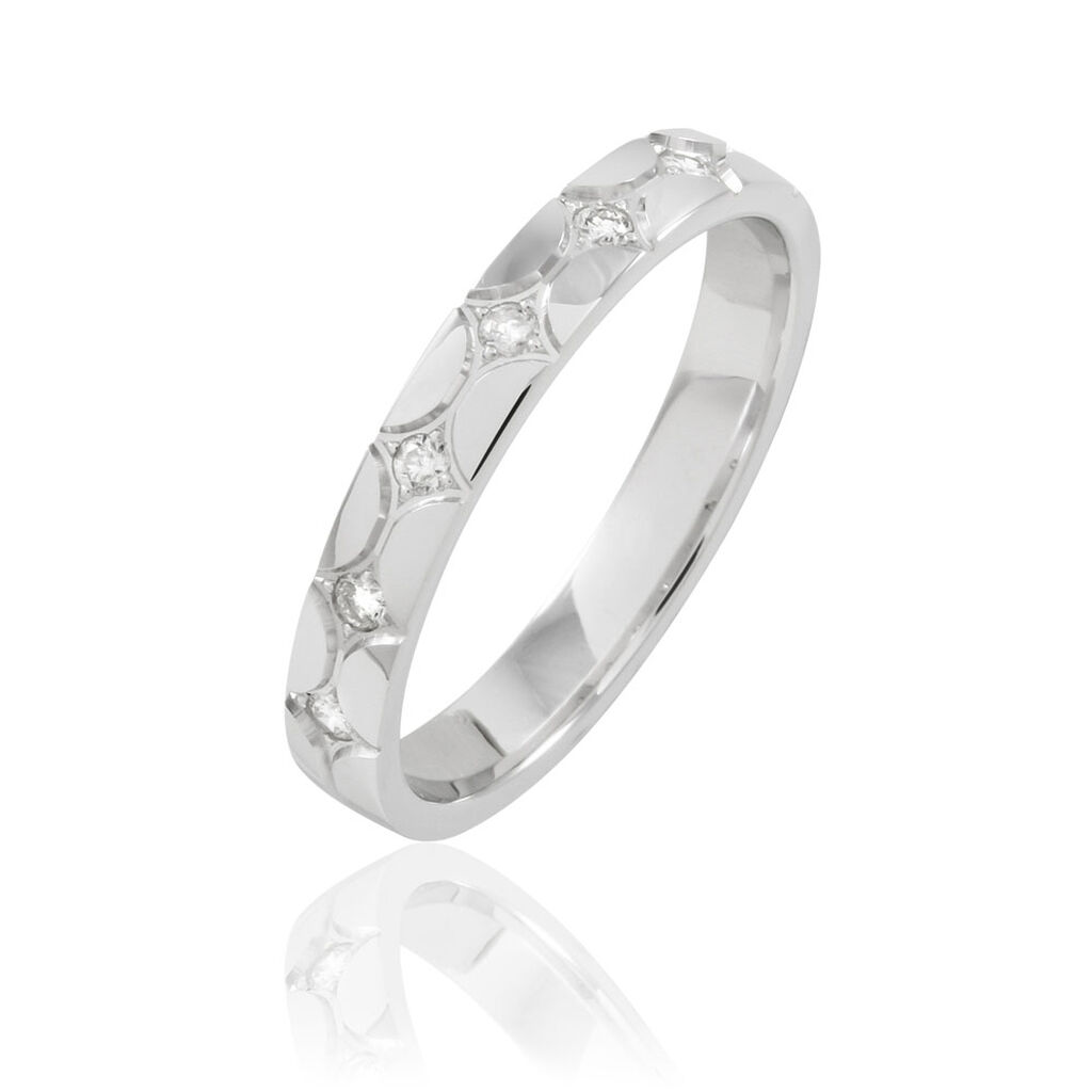 Alliance Lola Or Blanc Diamant