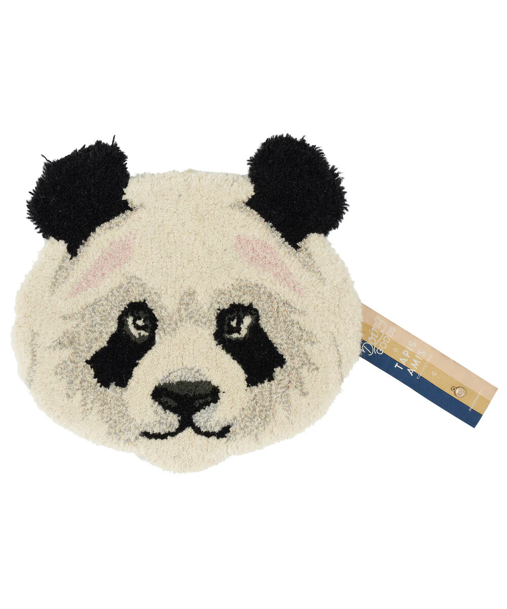 Doing Goods  Plumpy Panda vægdekoration - Off White