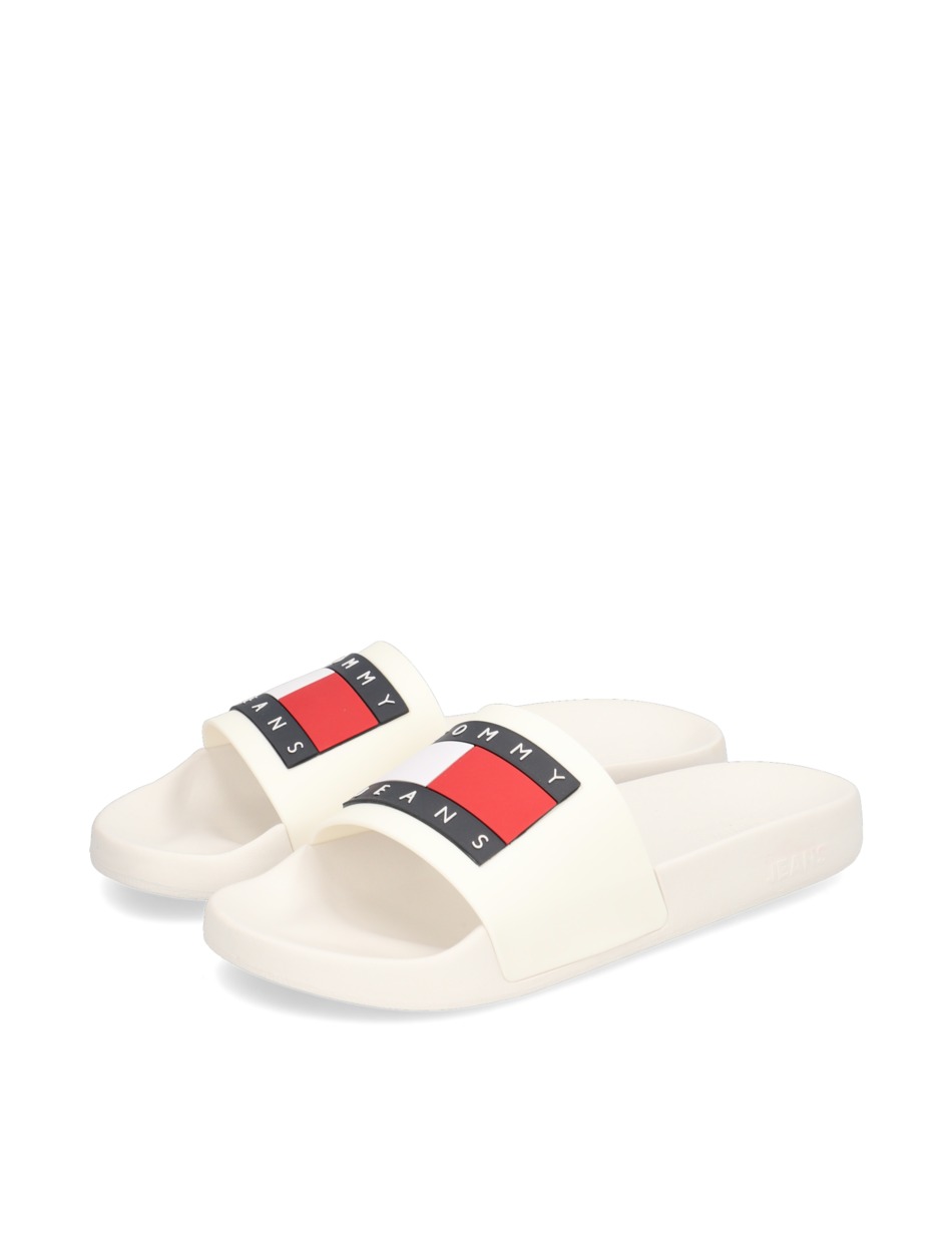 TOMMY JEANS MENS FLAG POOL SLIDE