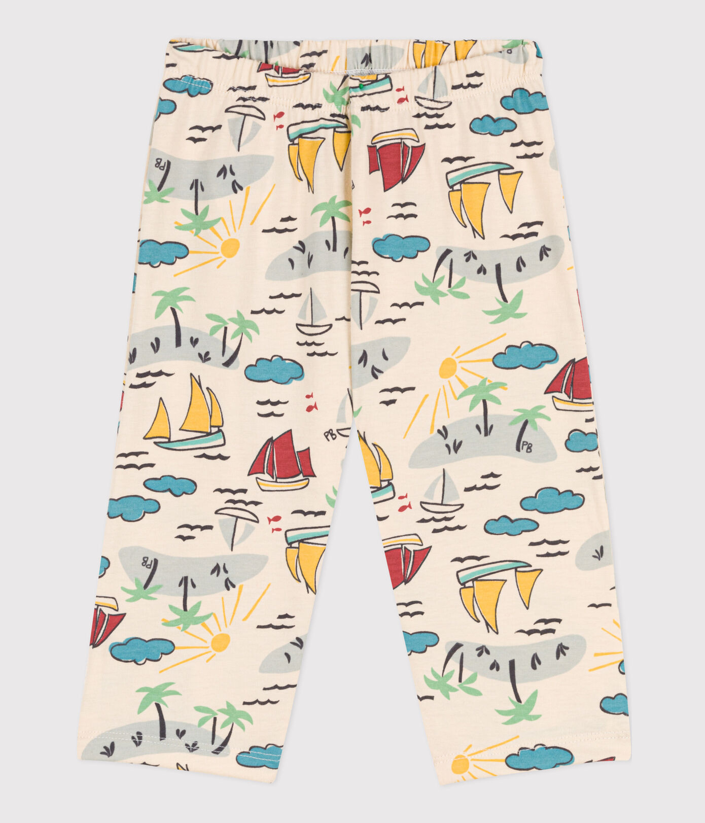 Pantalon bébé en jersey imprimé