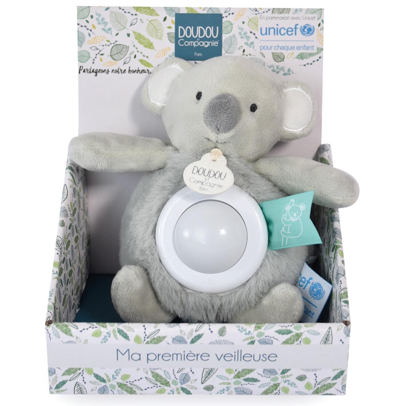 Doudou et Compagnie Veilleuse Koala grise