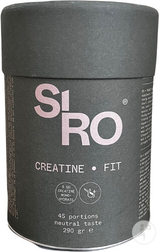 SiRo Créatine Fit Complex Creapure Avec Vitamine C/Vitamine D3/Calcium/Manganèse 290g