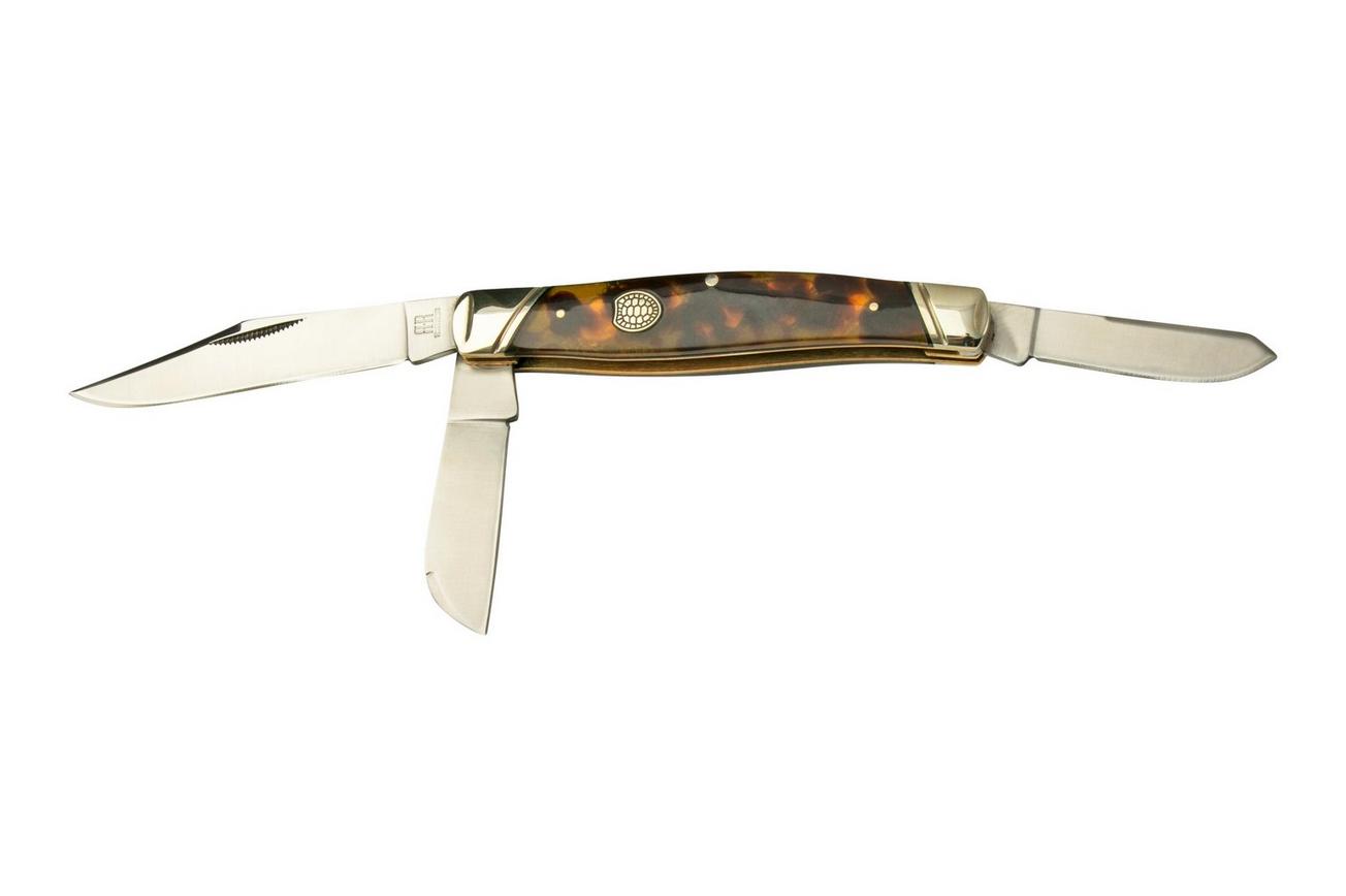 Rough Ryder Imitation Tortoise Stockman, RR2439 zakmes