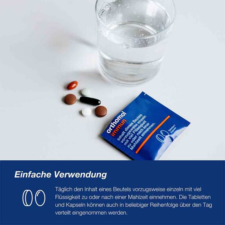 Orthomol Immun 30 Tabletten / Kapseln Kombipackung, 1 St