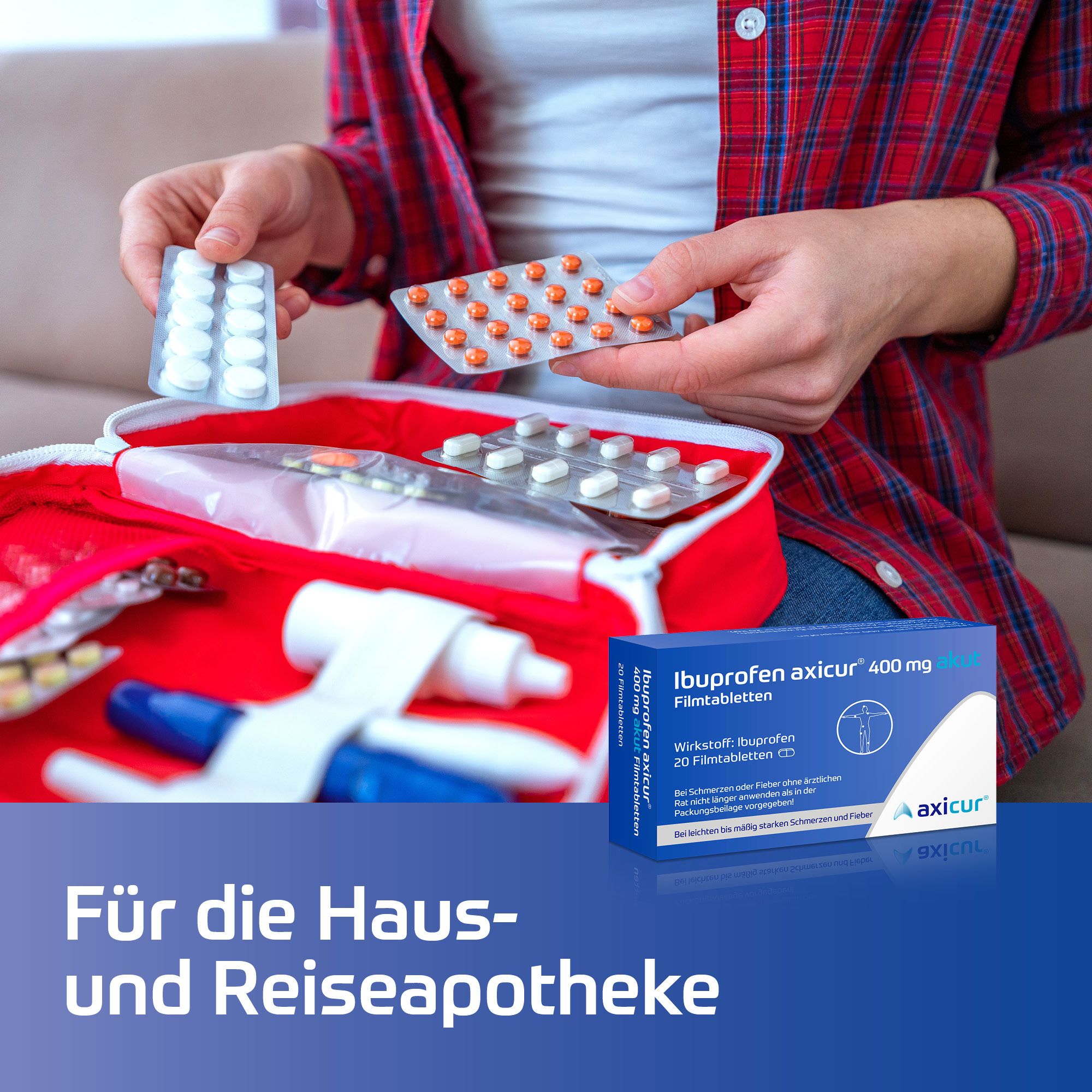Ibuprofen axicur® 400 mg akut Filmtabletten
