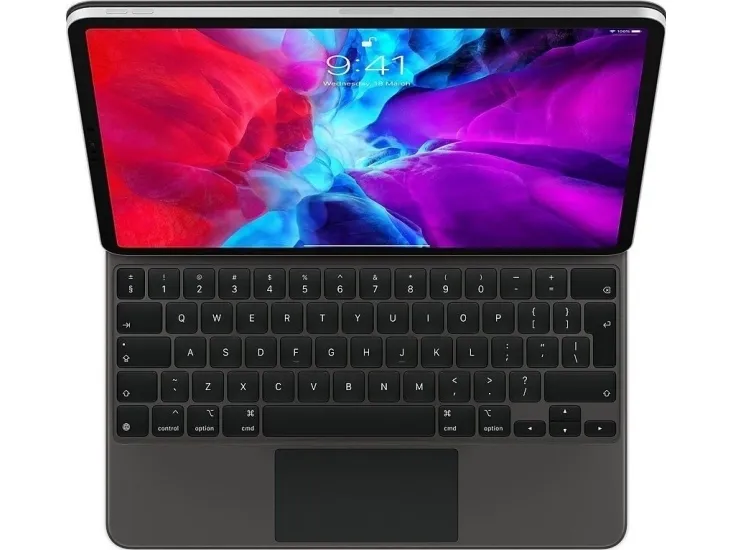 [OUTLET] - Apple Magic Keyboard - Tastatur og folio-kasse - med trackpad - bagbelyst - Apple Smart connector - AZERTY - fransk - for 12.9-inch iPad Pro (3. generation, 4. generation)