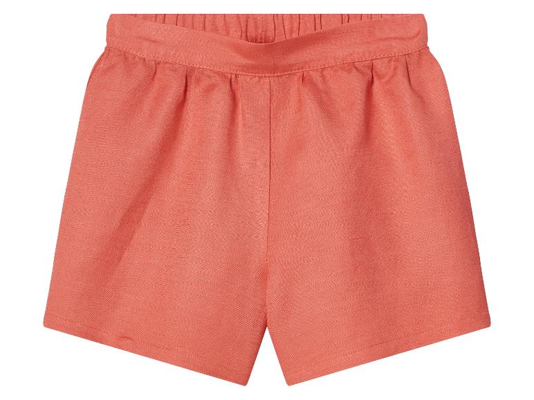Korte linnen kinder broek
