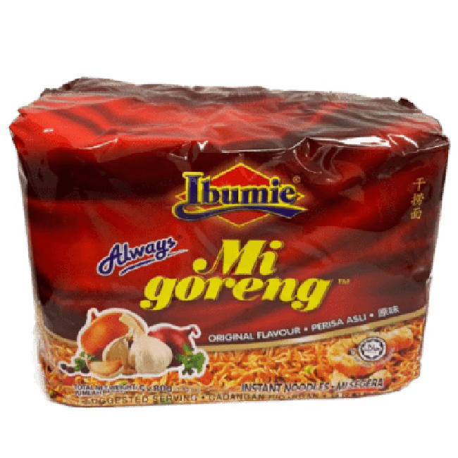 Ibumie Instant Mi Goreng Originele Smaak 80gx5