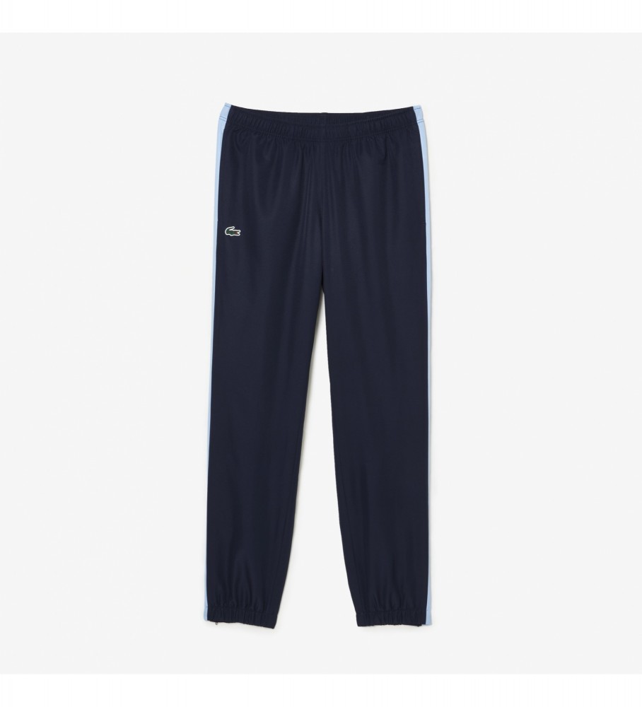 Conjunto de treino Lacoste Tennis corte regular azul