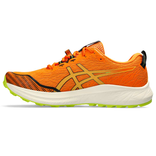 Chaussure trail ASICS FUJI LITE 4 BRIGHT ORANGE/NEON LIME
