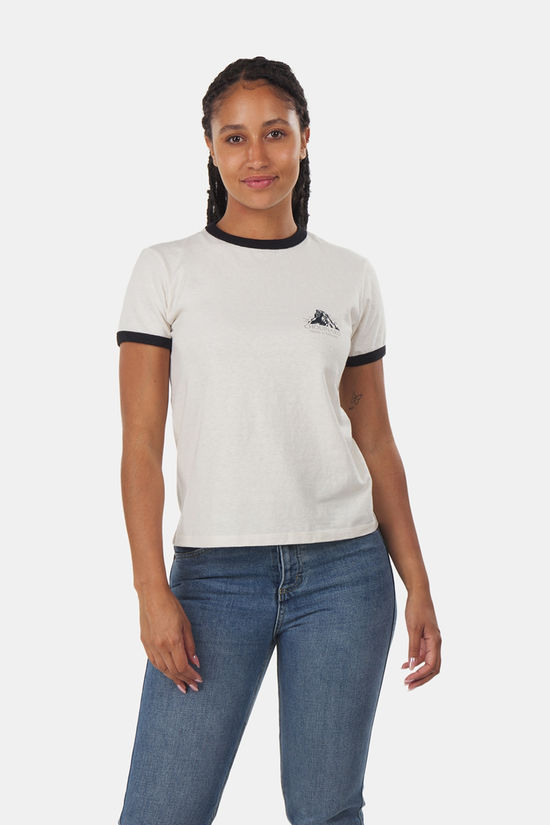 Patagonia Patagonia Chouinard Crest Ringer Responsibili-Tee Dames