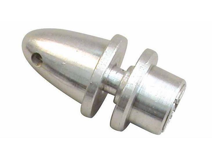 Multiplex Mitnehmer mit Spinner, Welle 5 mm, Prop-B 6 mm Mitnehmer