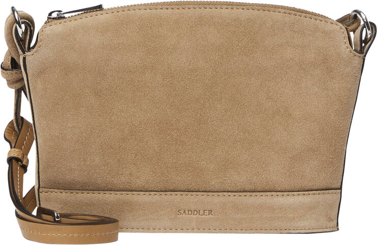 Saddler Emali Shiny silver Sand