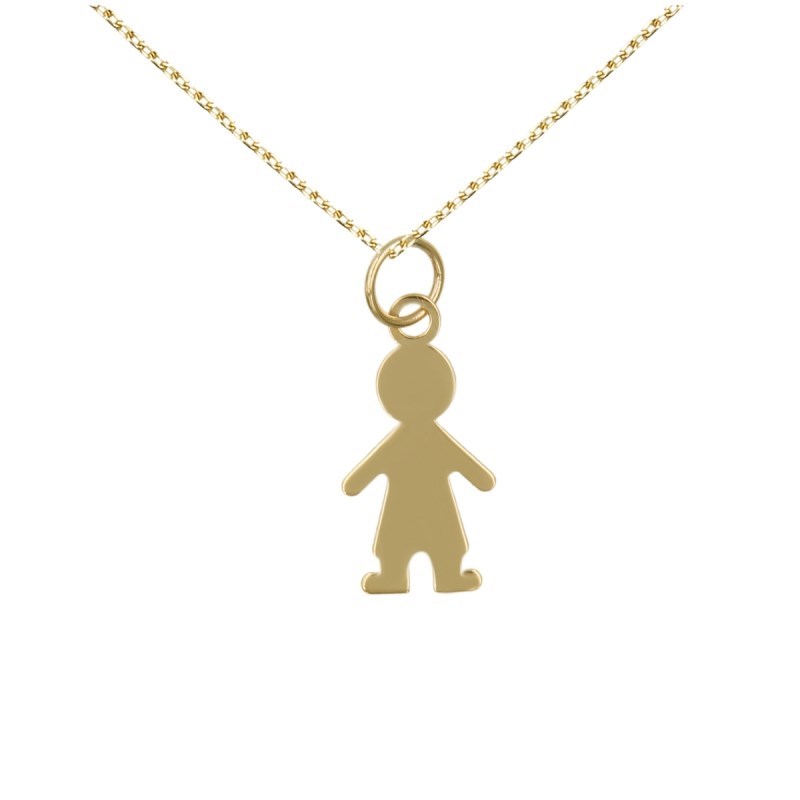 Collier - Pendentif Or Jaune - Garçon - Femme ou Enfant