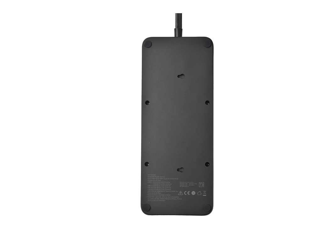 TOMADA MÚLTIPLA QILIVE 600142966 6 TOMAD 4USB (3A 1C)