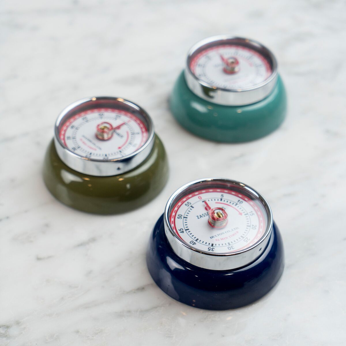 Speed timer minutur bensinblå