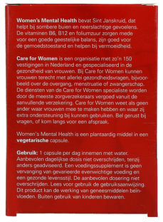 Care for Women Mental Health Capsules 30CP