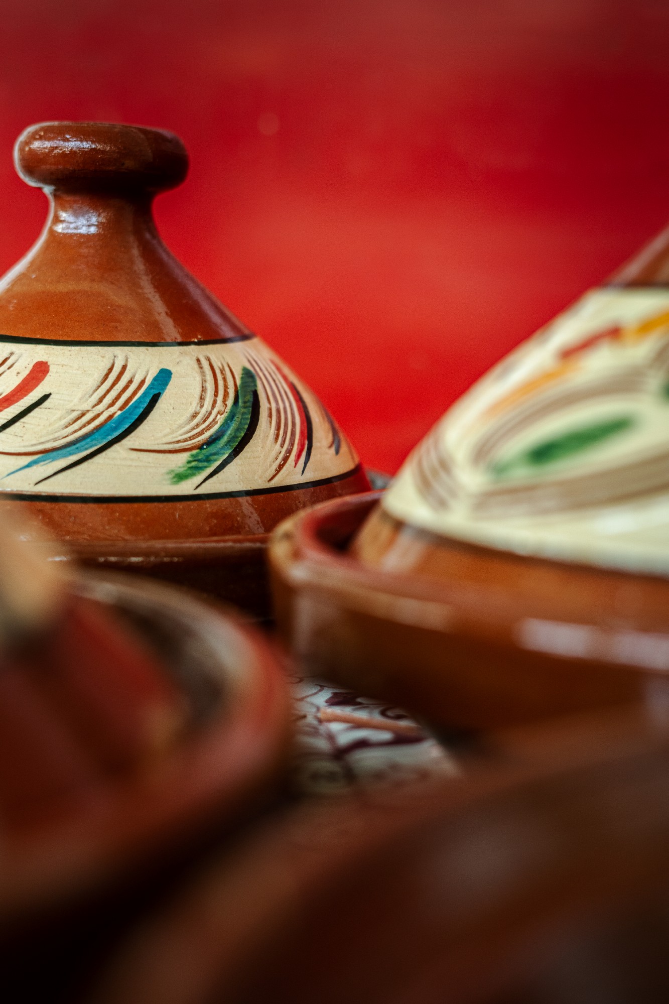 Tajine 'Tetouan', braun, multicolor, Ø 25 cm zu 19,00
