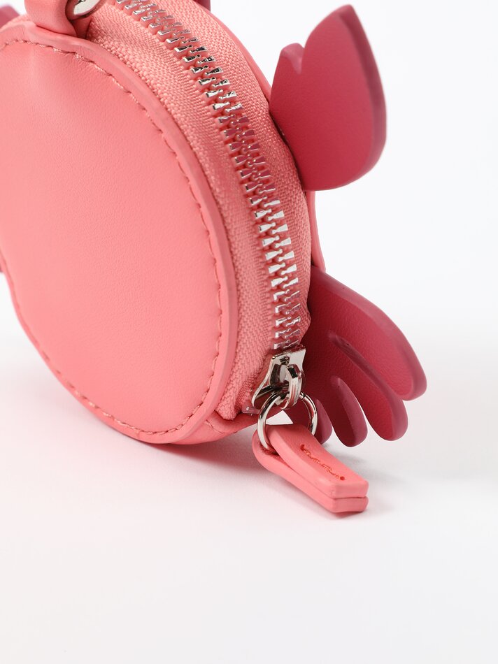 Porta-moedas em formato de caranguejo - Vermelho