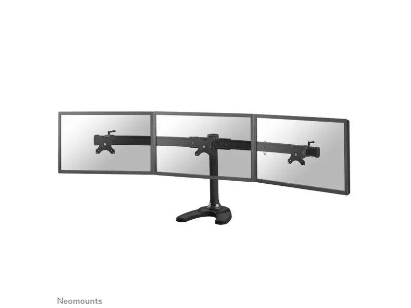 Neomounts FPMA-D700DD3 - Stativ - for 3 LCD skærme - sort - skærmstørrelse: 10