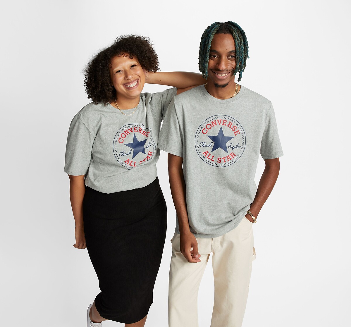 CONVERSE<br>Camiseta Chuck Patch de manga curta