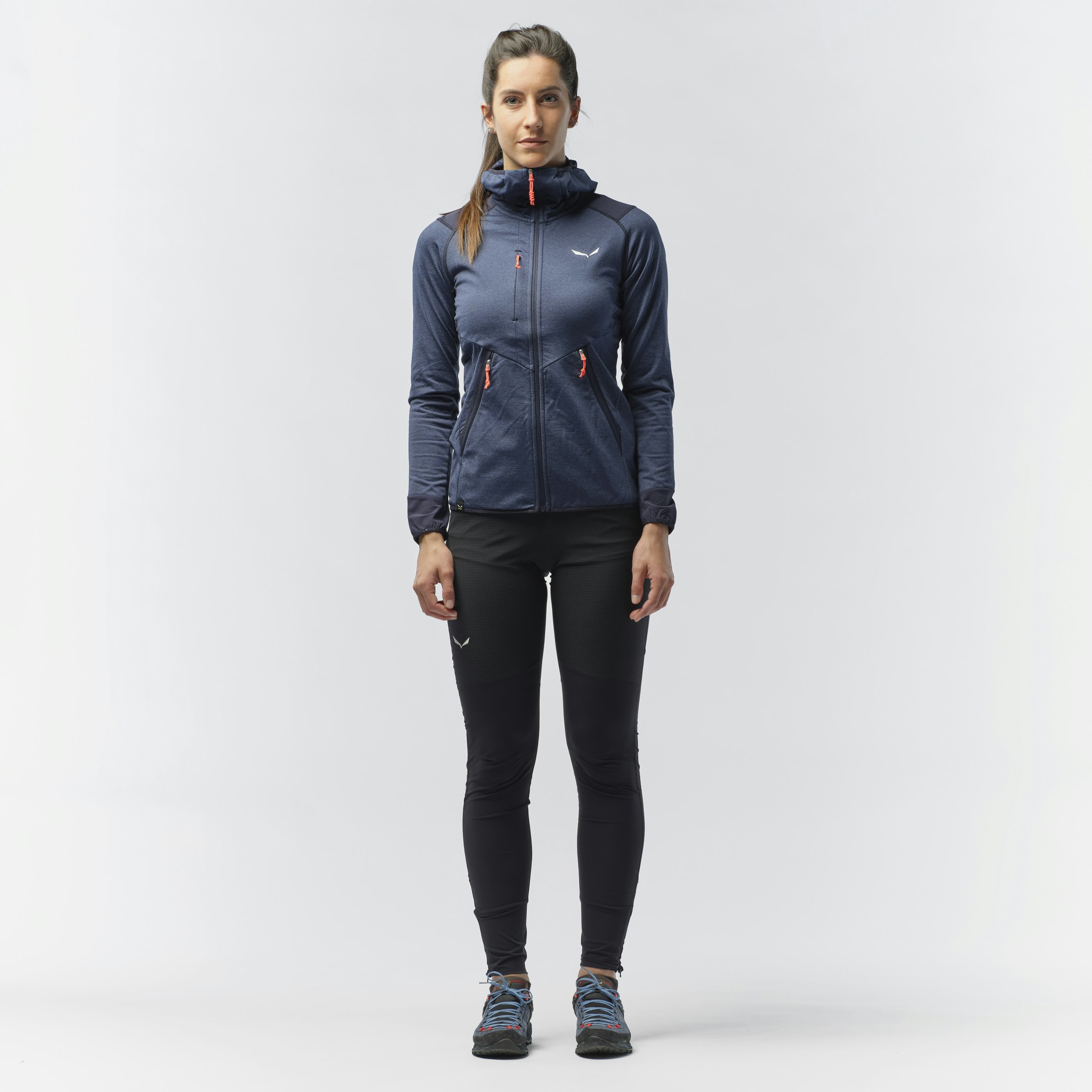 Agner Hybrid Polarlite Durastretch Damen Kapuzenjacke