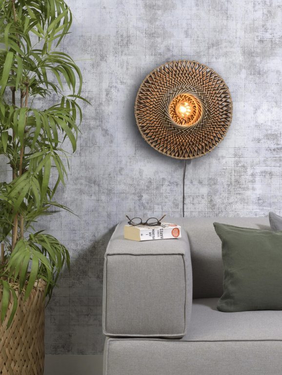 Good&Mojo Bali wandlamp small Ø44
