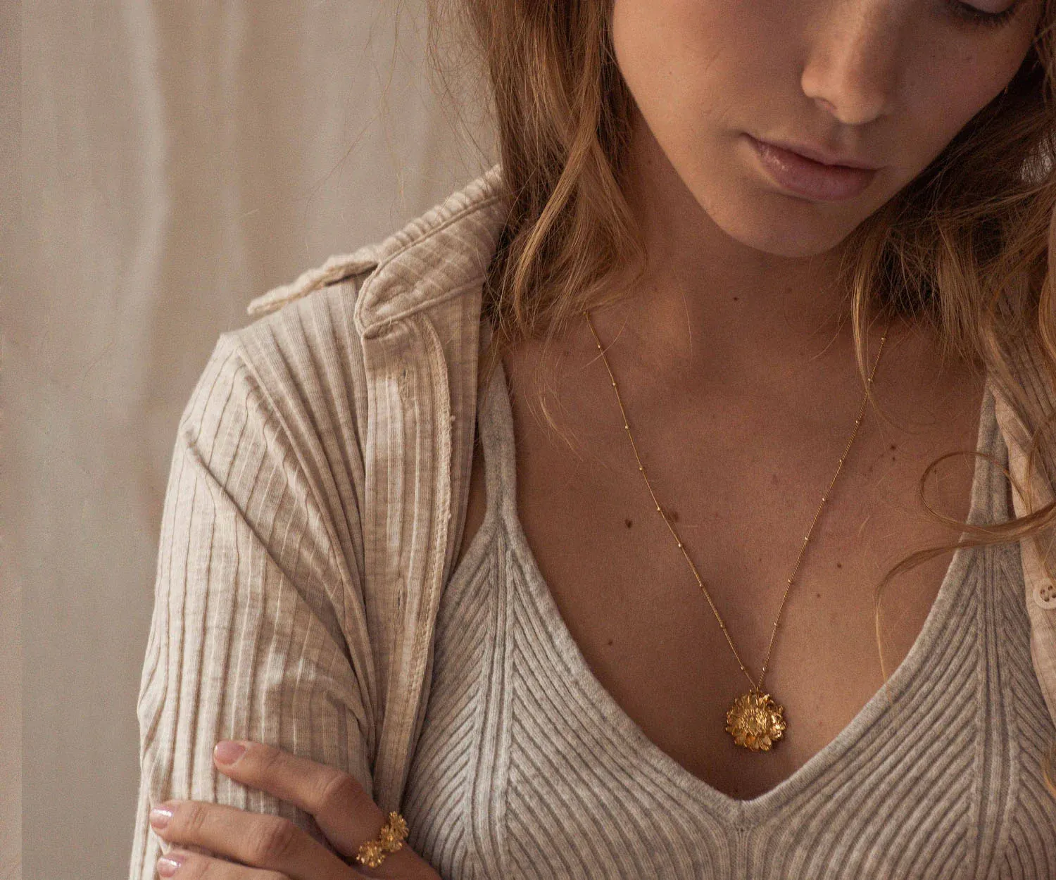 Collier Cordes 55cm Elise Tsikis