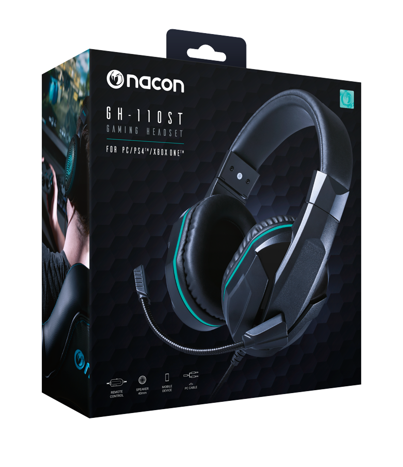 Nacon Stereo Headset Wired GH-110ST PS4/Xbox/PC
