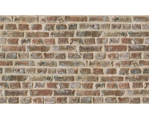Zelfklevend behang 38569-1 Baksteenrood beige 8,40 x 0,53 m