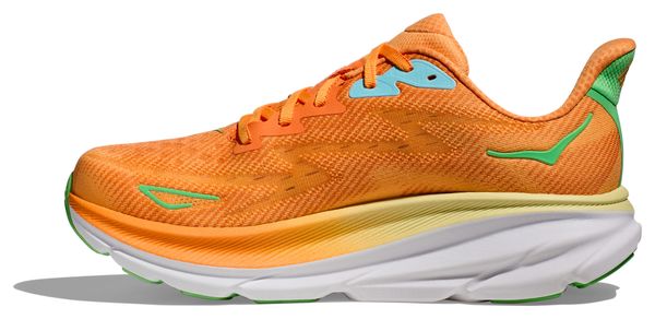 Chaussures Running Hoka One One Clifton 9 Orange Homme
