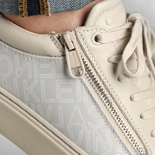 Baskets Low Top Lace Up 1059 Outline Mono Beige