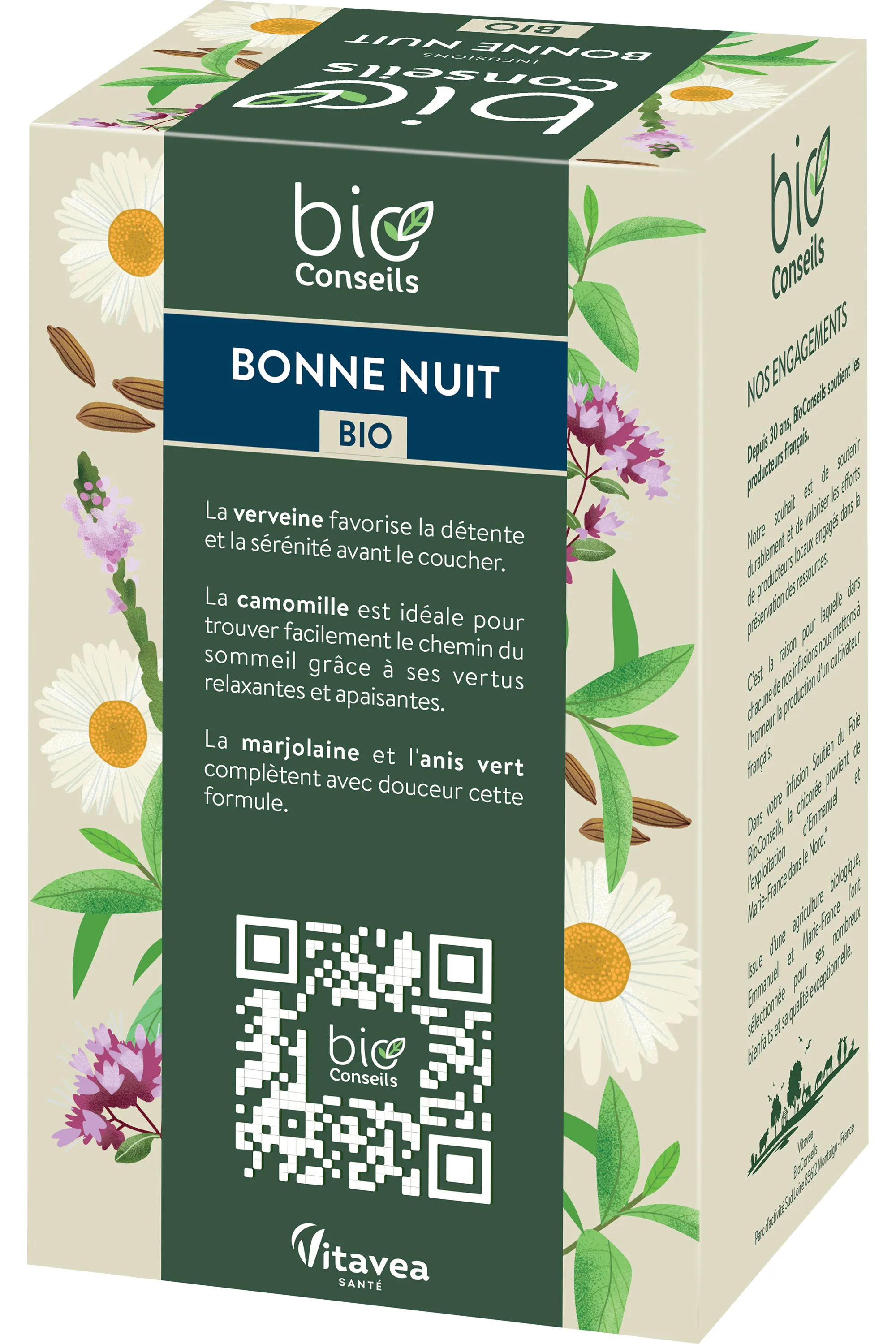 BIO CONSEILS Infusion Bonne nuit Bio-29 g