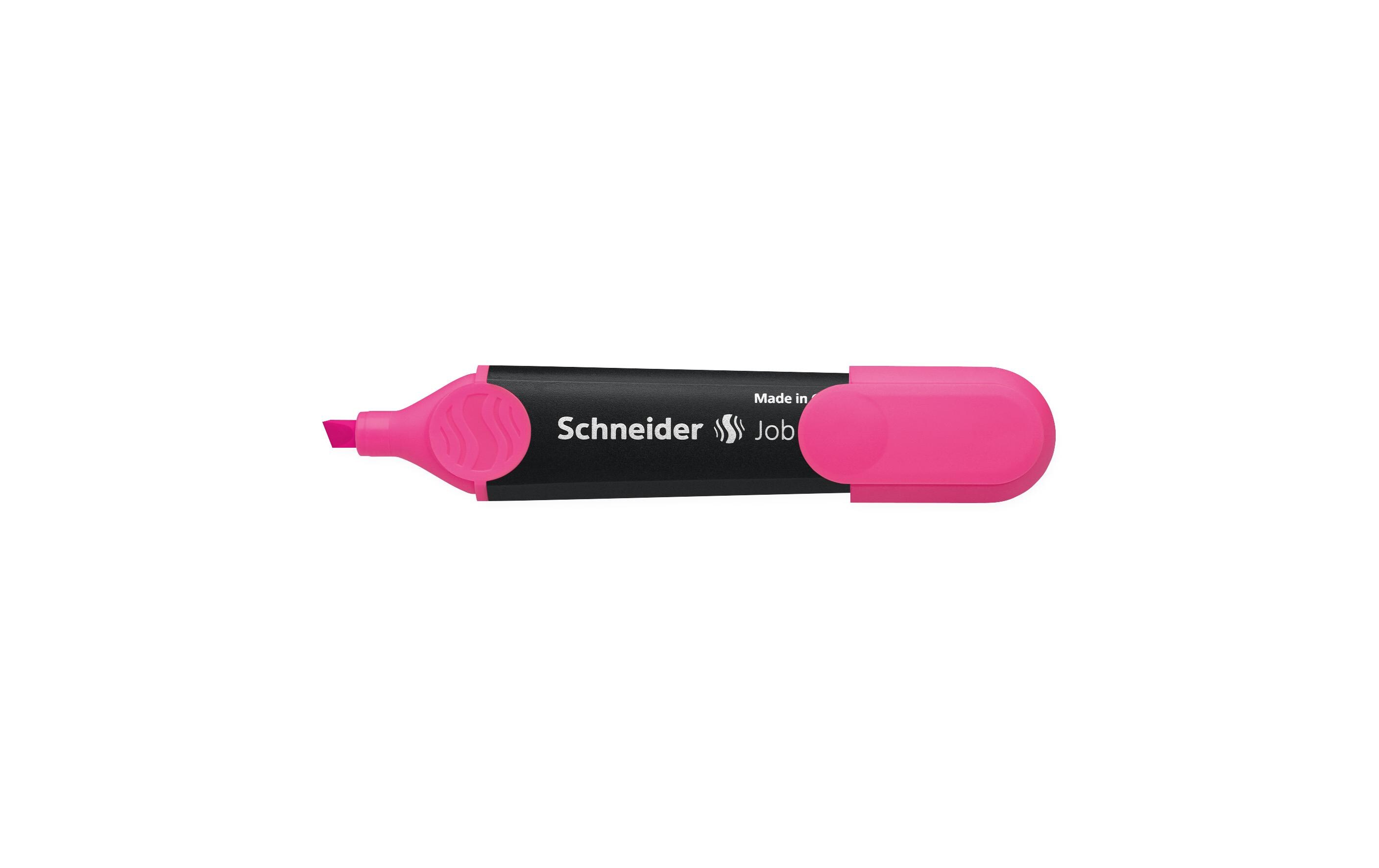 Textmarker Job RosaLeuchtmarker für Normal-, Kopier- und Faxpapier