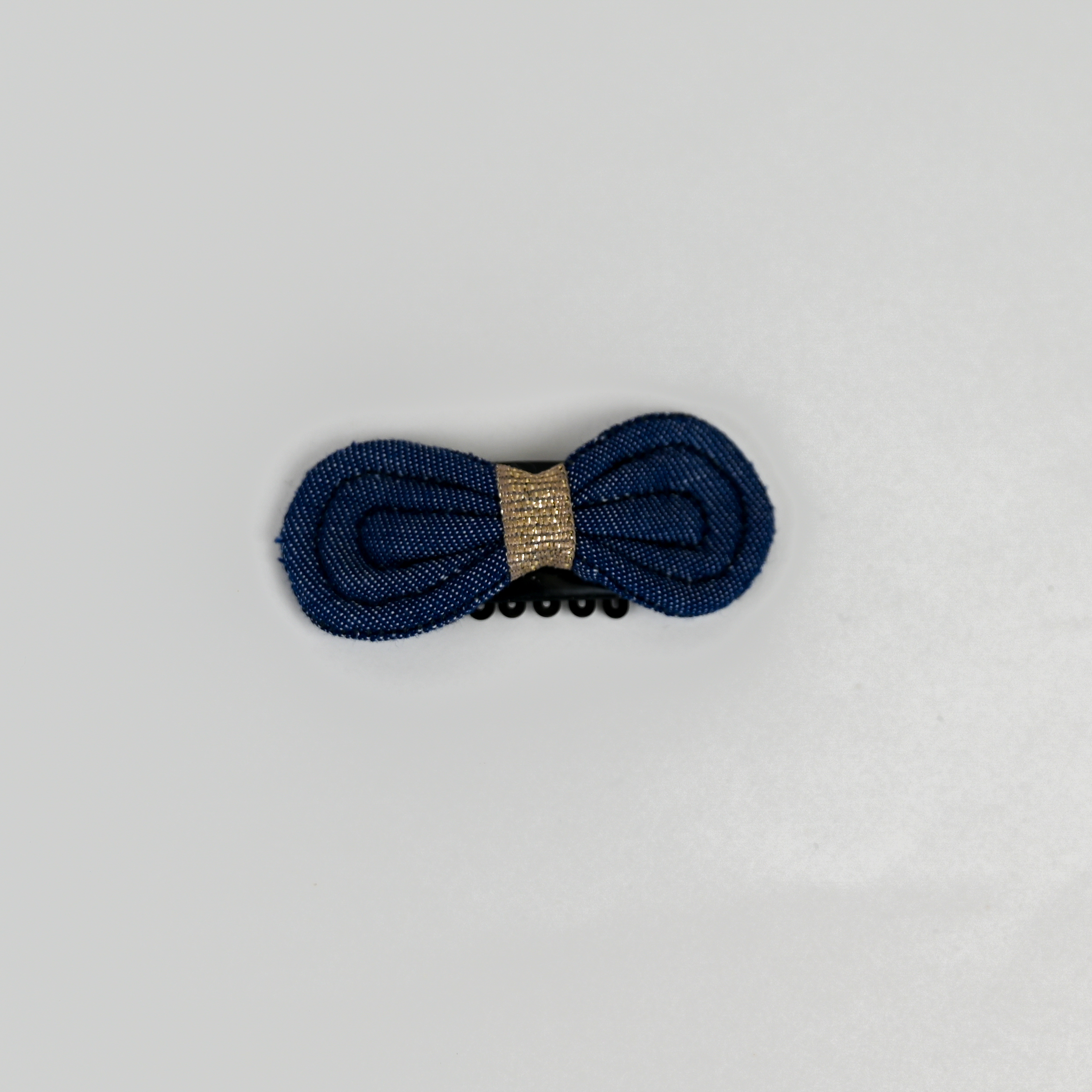 Barrette Noeud Anti-Glisse Jean Fin