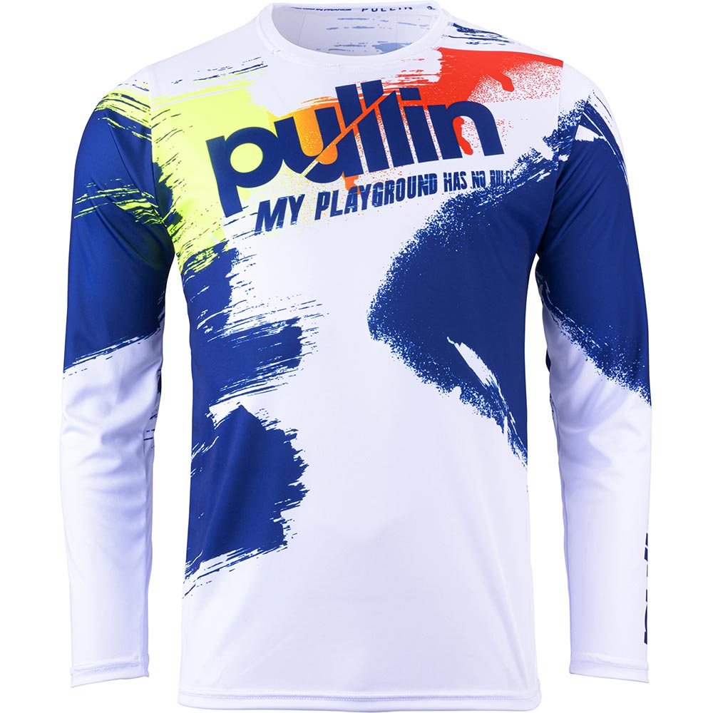 pull-in - Maillot Trash - 2024 Blanc / Navy / Jaune / Rouge
