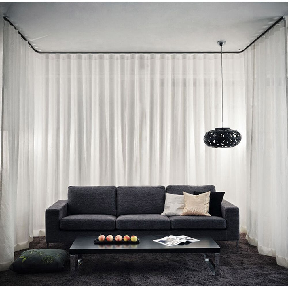 SKINNE KIRSCH FLEXI-SETT200CM SVART