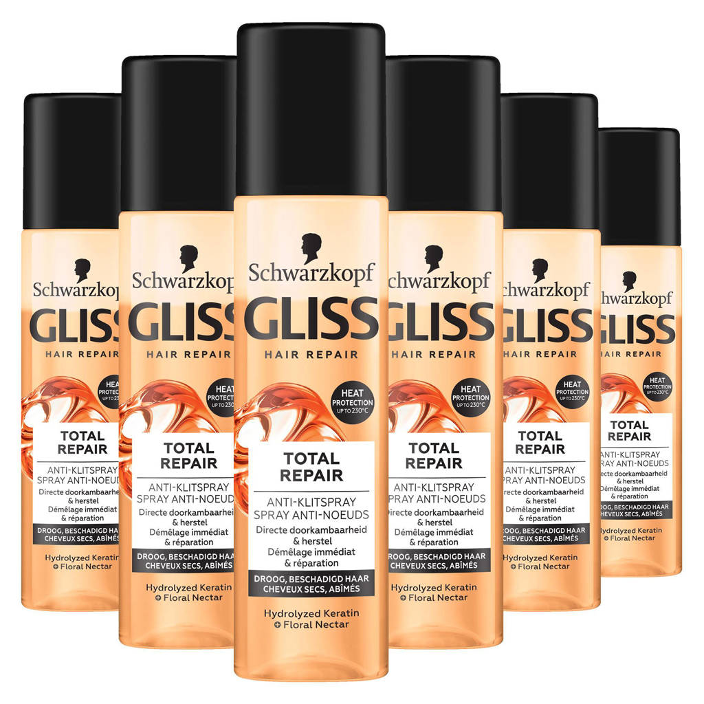 echt de beste Anti-Kl it SprayAnti-Klit Spray Total Repair - 6x 200 ml - voordeelverpakking