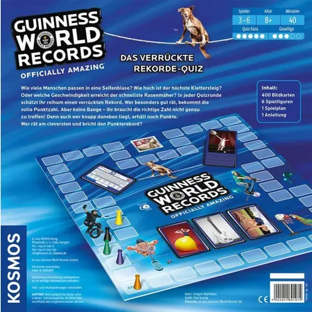 KOSMOS Guinness World Records Das verrückte Rekorde Quiz