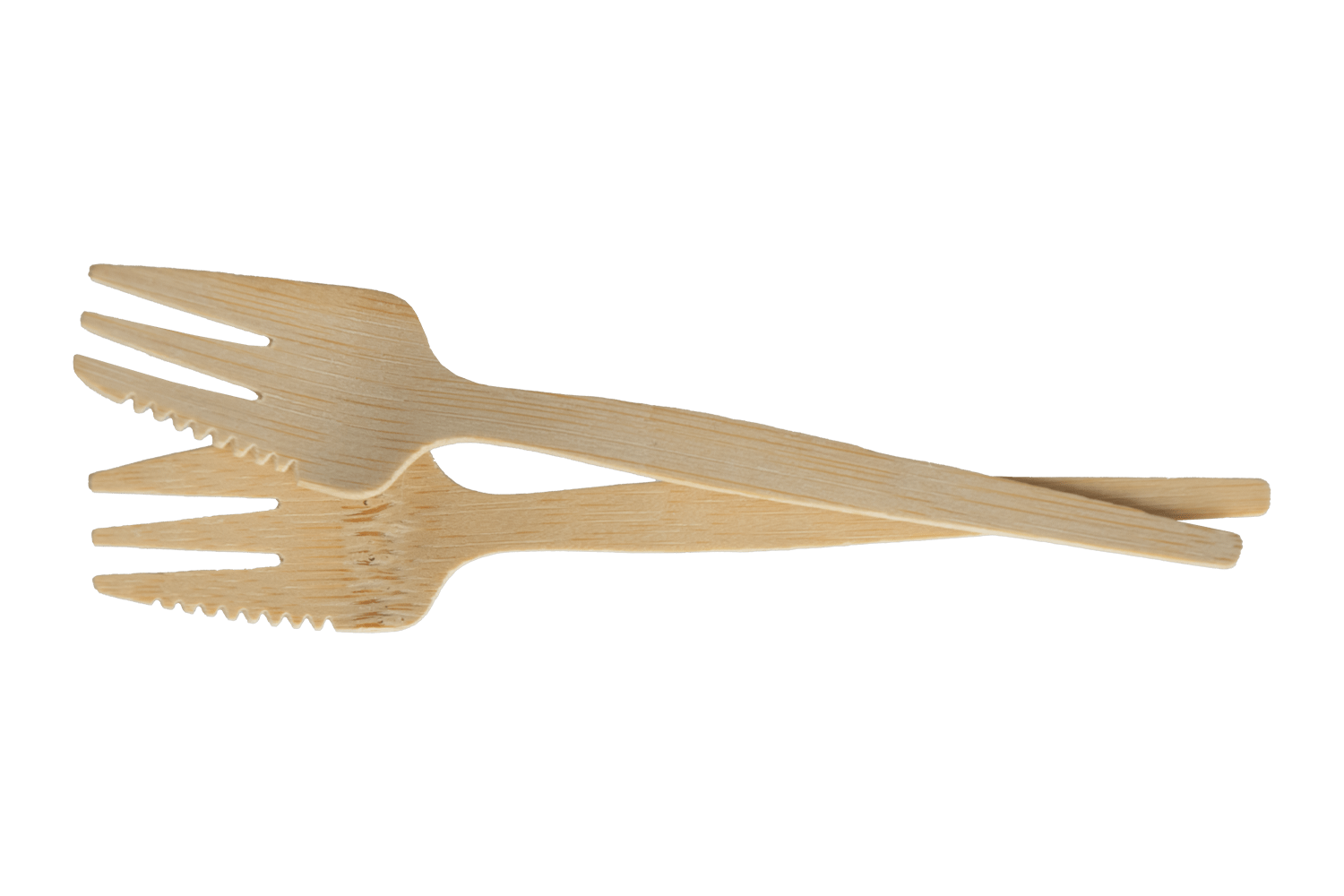 Bamboe vork met tanding 120mm BIO