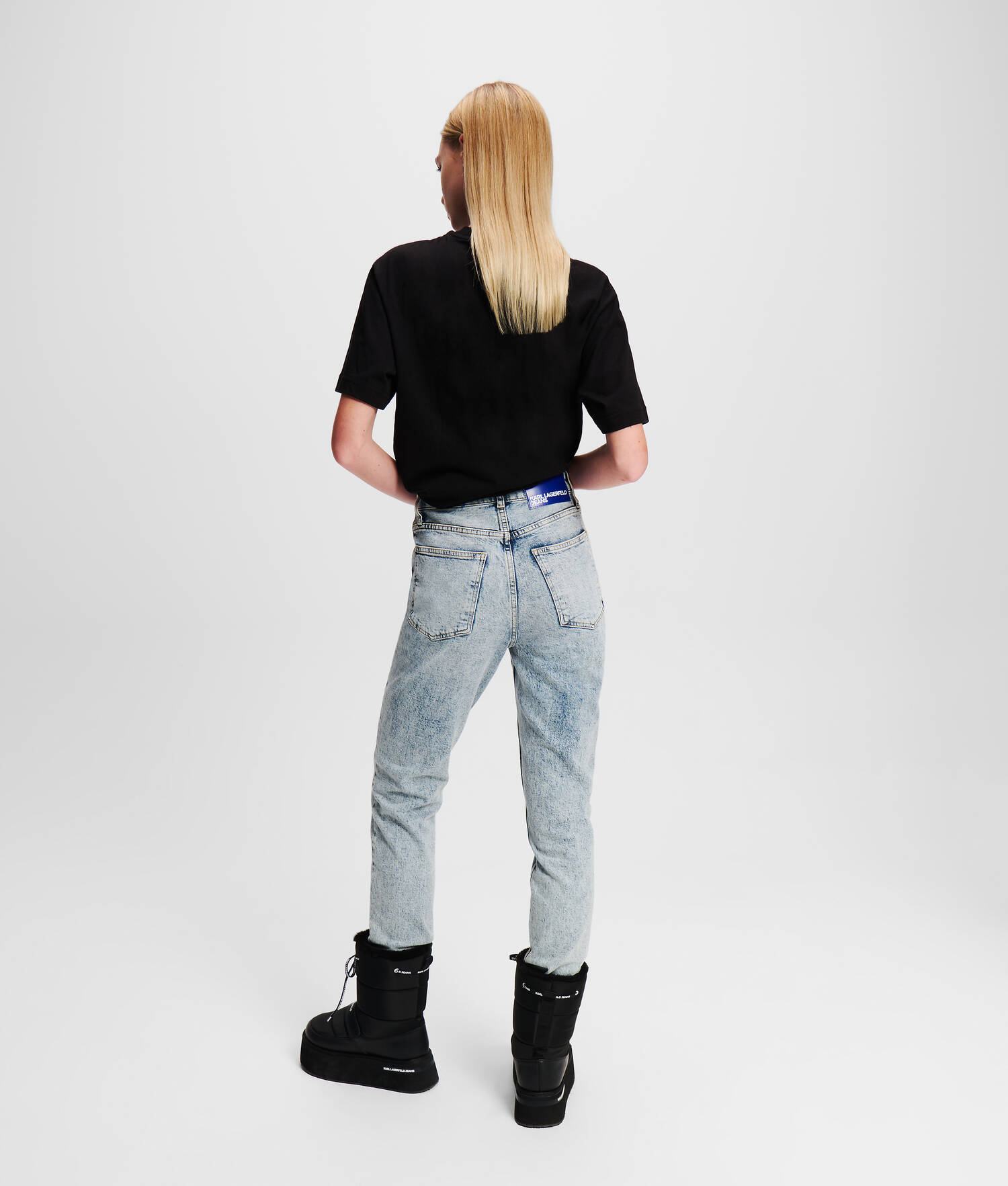 JEAN FUSELÉ TAILLE HAUTE KLJ