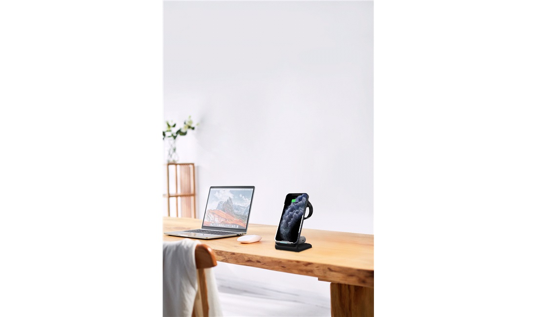 Wireless Charger 3-i-1 trådløs oplader