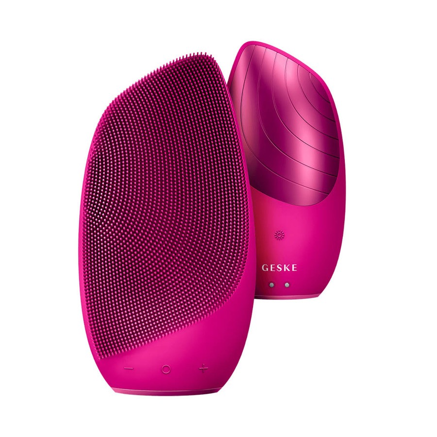 GESKE Sonic Thermo Facial Brush 6 in 1 Magenta