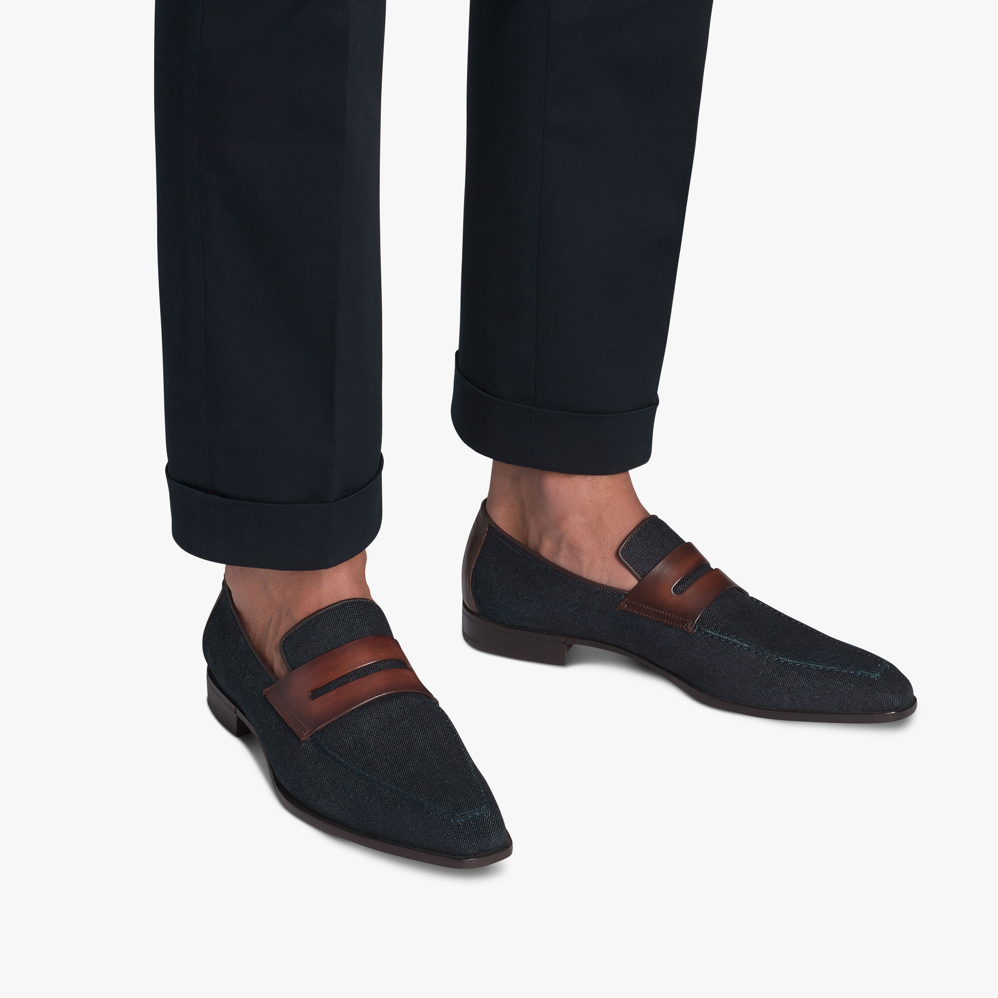 Mocassin Andy Demesure En Denim