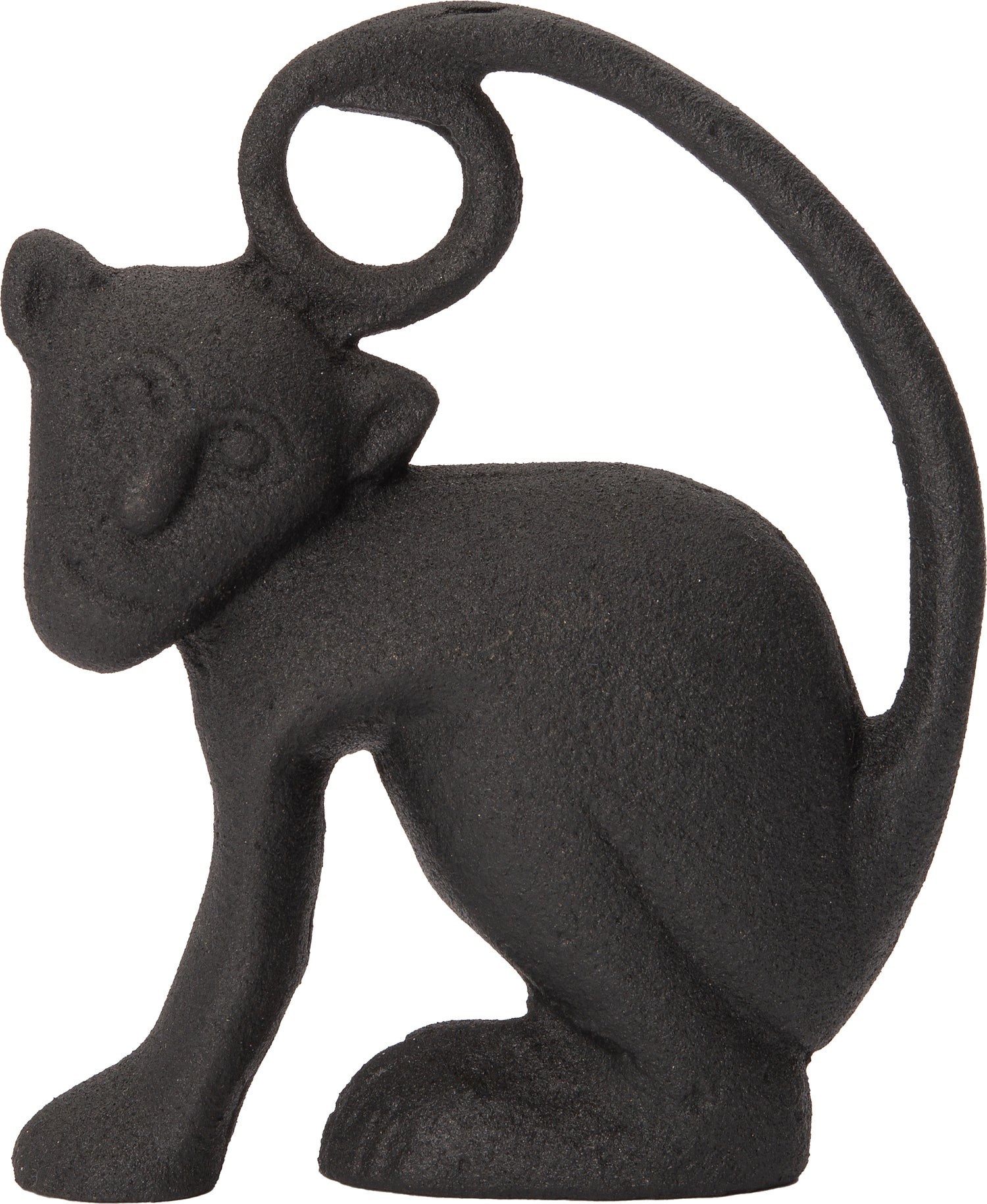 Intratuin beeld Xavi aap zwart 14 x 4 x 11 cm