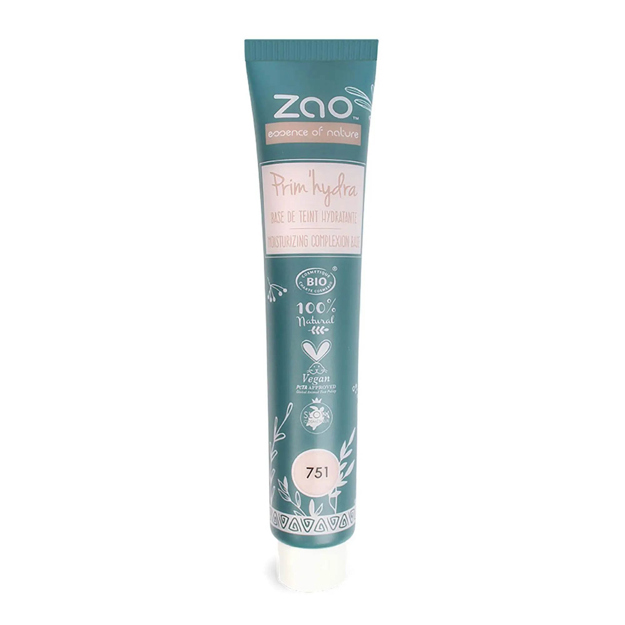 Zao Makeup - Recharge Base Prim'Hydra Bio, vegan et rechargeable- Bases / Primers