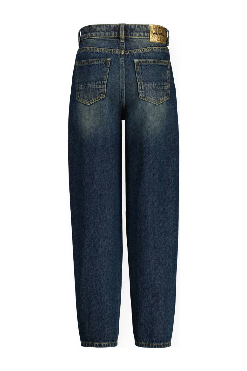 Vingino high waist loose fit jeans Celine tinted mid blue