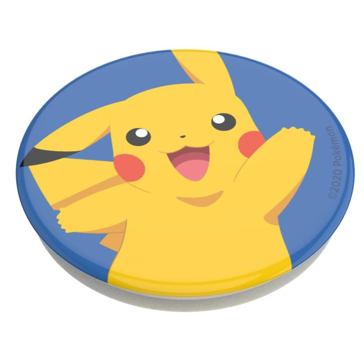 PopGrip Premium Finger Griff Halterung (Austauschbarer Top) für Smartphones / Tablets (112044) - Pokémon Pikachu Knocked