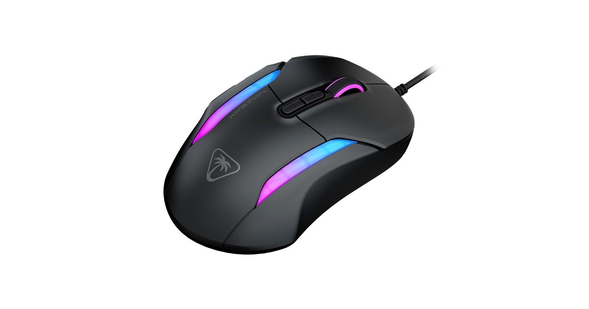 Turtle BeachKone II gaming muis  (Zwart, 50 - 26.000 Dpi, RGB)