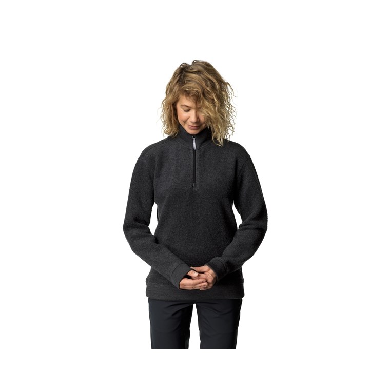 Houdini W'S Alto Half Zip True Black